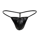 C4M G-String Blk Leatherette S C4M02 Menswear My Amazing Fantasy 