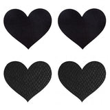 Classic Black Hearts Pasties Womens Lingerie & Clothing My Amazing Fantasy 