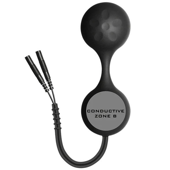 ElectraStim Silicone Noir Lula Electro Kegel Balls Toys My Amazing Fantasy 