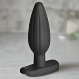 Electrastim Silicone Noir Rocker Butt Plug - Medium