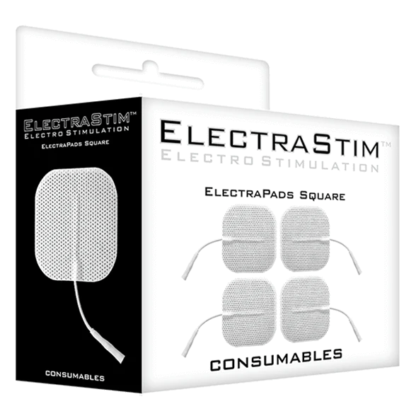 ElectraStim Square Self-Adhesive ElectraPads (4 Pack) Toys My Amazing Fantasy 