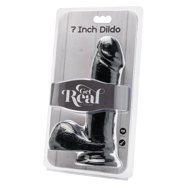 Get Real 7" Dildo with Balls Toys My Amazing Fantasy 
