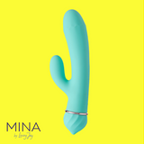 Mina Soft Silicone Rabbit Vibrator Toys My Amazing Fantasy 