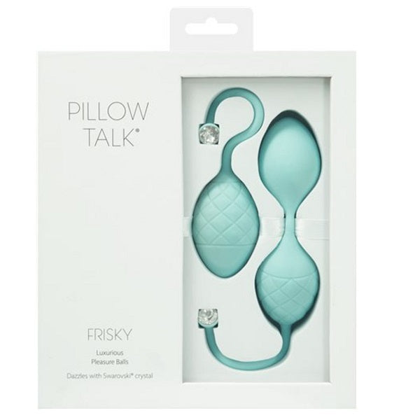 Pillow Talk Frisky Balls - Teal Toys My Amazing Fantasy 