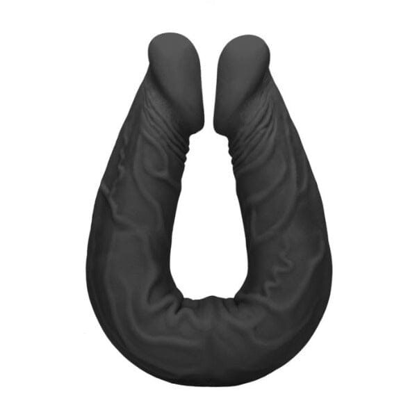 Real Rock Double Dong 14" (Black) Dildos & Dongs My Amazing Fantasy 