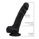 Realistic Dildo/Suction Cup & Balls 8" Dildos & Dongs My Amazing Fantasy 