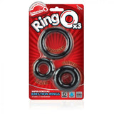 RingOs 3 Pack - Black Cock Rings My Amazing Fantasy 