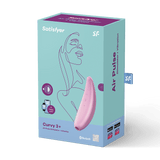 Satisfyer - Curvy 3+ Pink - App Enabled Toys My Amazing Fantasy 