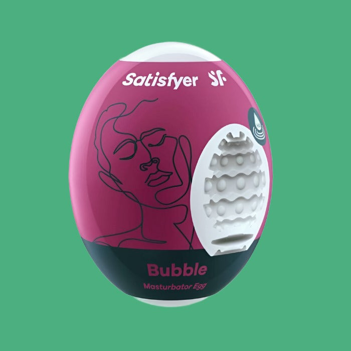 Satisfyer Masturbator Egg (Bubble) Masturbators & Strokers My Amazing Fantasy 