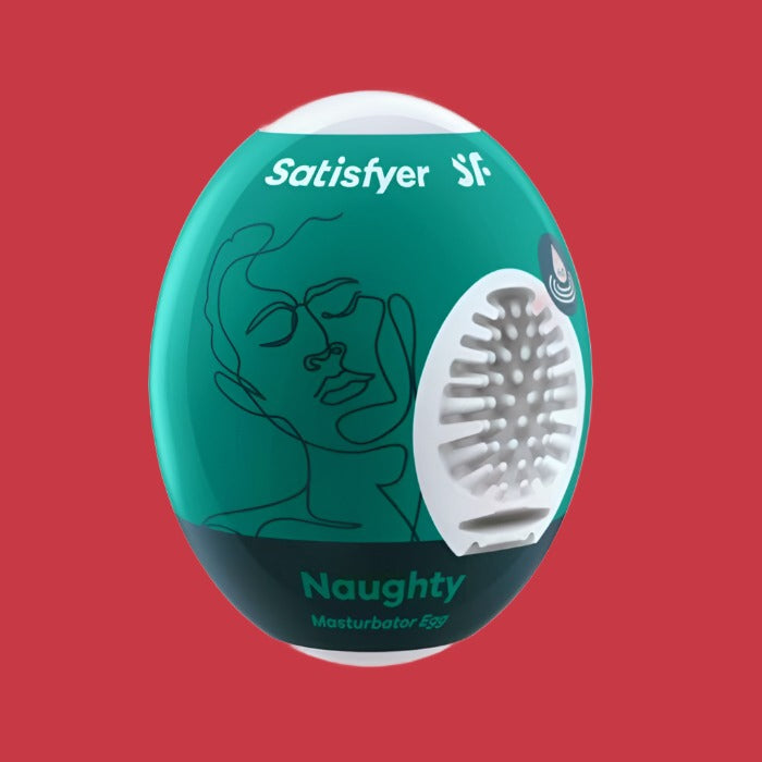 Satisfyer Masturbator Egg (Naughty) Masturbators & Sleeves My Amazing Fantasy 