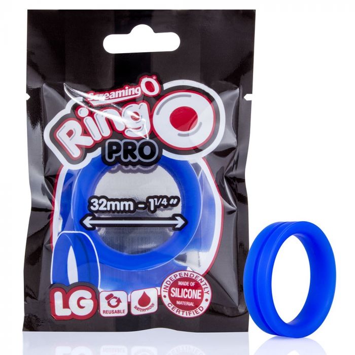 Screaming O RingO Pro LG - Blue Cock Rings My Amazing Fantasy 