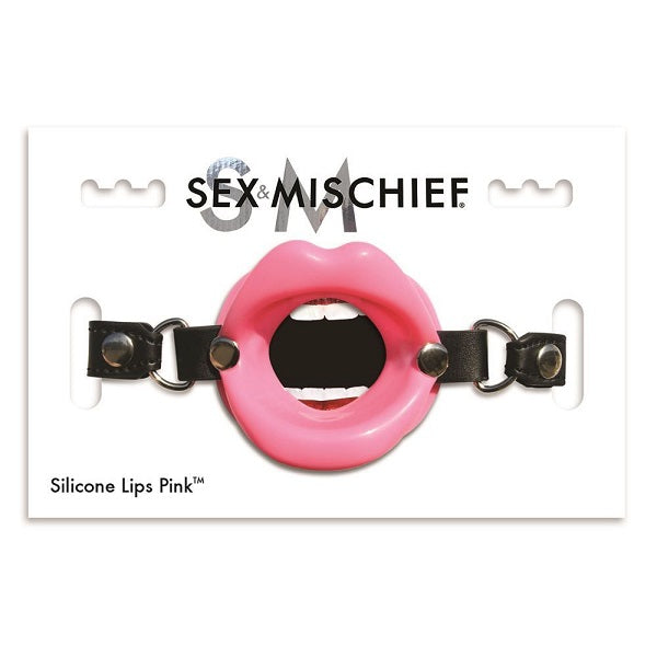 Silicone Lips - Pink Gag Fetish My Amazing Fantasy 