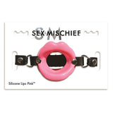 Silicone Lips - Pink Gag
