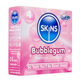 Skins Condoms Blow Me Bubblegum - 4 Pack