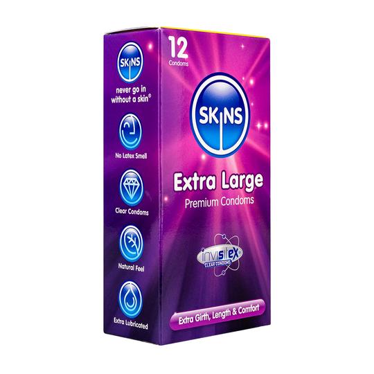 Skins Condoms Extra Large - 12 Pack Condoms My Amazing Fantasy 