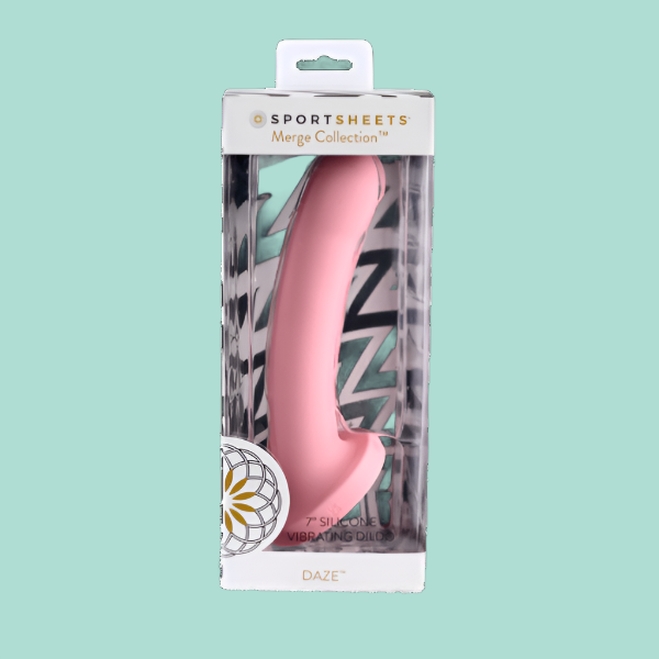 SPORTSHEETS MERGE COLLECTION - DAZE - 7" SOLID SILICONE VIBRATING DILDO Dildos & Dongs My Amazing Fantasy 