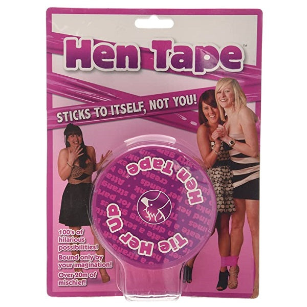 Tie Her Up Hen Tape - Hot Pink Fetish My Amazing Fantasy 