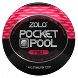 Zolo Pocket Pool 8 Ball - Red